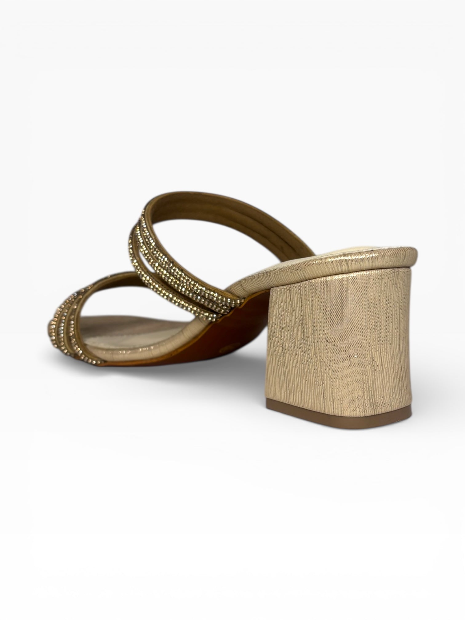 Vaznilla Women Heels Diamond Straps wamp